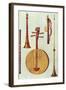 Chinese Instruments-null-Framed Art Print