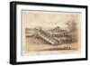 Chinese Irrigation Machine Worked by a Buffalo-Meffert-Framed Giclee Print