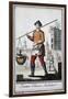 Chinese Itinerant Roaster, 1795, from the Travel Encyclopedia by Saint Sauveur-null-Framed Giclee Print