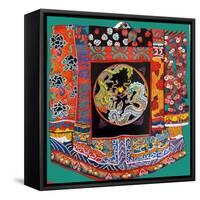 Chinese Jacket A La Linda-Linda Arthurs-Framed Stretched Canvas