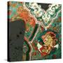 Chinese jacket-Linda Arthurs-Stretched Canvas