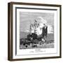 Chinese Junk, 1843-J Jackson-Framed Giclee Print