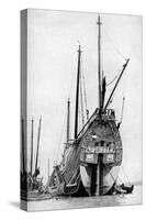 Chinese Junk, 1922-BT Prideaux-Stretched Canvas