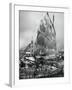 Chinese Junk at Pier-Philip Gendreau-Framed Photographic Print