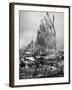 Chinese Junk at Pier-Philip Gendreau-Framed Photographic Print