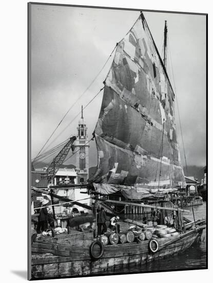 Chinese Junk at Pier-Philip Gendreau-Mounted Photographic Print