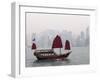 Chinese Junk, Hong Kong, China-Sergio Pitamitz-Framed Photographic Print