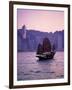 Chinese Junk, Victoria Harbour, Hong Kong, China-Rex Butcher-Framed Photographic Print