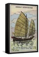 Chinese Junk-null-Framed Stretched Canvas