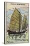 Chinese Junk-null-Stretched Canvas