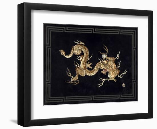 Chinese Lacquer Album-null-Framed Photographic Print