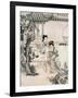 Chinese Ladies in a Garden-null-Framed Giclee Print