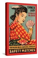 Chinese Lady Safety Matches-null-Stretched Canvas