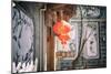 Chinese Lanterns and Wall Paintings in an Alley of Lijiang's Old Town, Lijiang, Yunnan, China, Asia-Andreas Brandl-Mounted Photographic Print