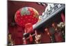 Chinese lanterns at a temple in Chinatown at night, Kuala Lumpur, Malaysia, Southeast Asia, Asia-Matthew Williams-Ellis-Mounted Photographic Print