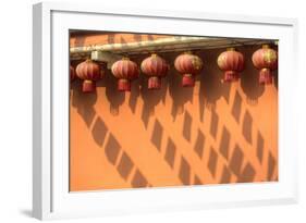 Chinese Lanterns in Kunming Ethnic Minorities Village Park, China-Darrell Gulin-Framed Photographic Print