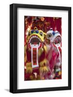 Chinese Lion Decorations at Fa Yuen Street Market, Mongkok, Kowloon, Hong Kong-Ian Trower-Framed Photographic Print