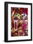 Chinese Lion Decorations at Fa Yuen Street Market, Mongkok, Kowloon, Hong Kong-Ian Trower-Framed Photographic Print