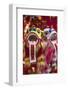 Chinese Lion Decorations at Fa Yuen Street Market, Mongkok, Kowloon, Hong Kong-Ian Trower-Framed Photographic Print