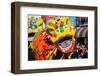 Chinese Lion during Golden Dragon Parede.-bettorodrigues-Framed Premium Photographic Print