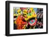 Chinese Lion during Golden Dragon Parede.-bettorodrigues-Framed Premium Photographic Print