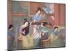 Chinese Lute, Moon Guitar and Table Zither-Chinese School-Mounted Giclee Print