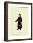 Chinese Mandarin Figure-null-Framed Art Print