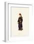 Chinese Mandarin Figure-null-Framed Art Print