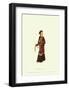 Chinese Mandarin Figure-null-Framed Art Print