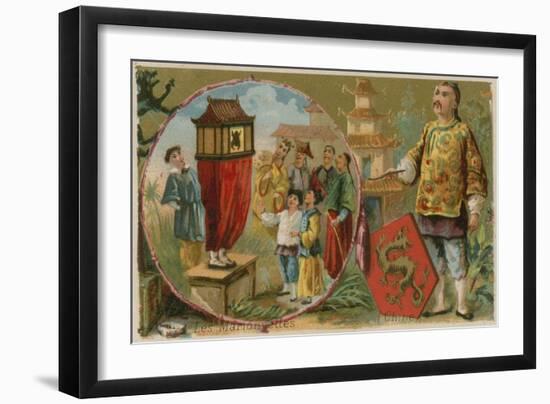 Chinese Marionettes-null-Framed Giclee Print