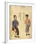 Chinese Men Afflicted With Gonorrhea-null-Framed Art Print