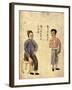 Chinese Men Afflicted With Gonorrhea-null-Framed Art Print