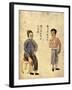 Chinese Men Afflicted With Gonorrhea-null-Framed Art Print