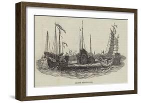 Chinese Merchantmen-null-Framed Giclee Print