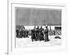 Chinese Military Exercise, Kashgar, China, 19th Century-Delort-Framed Giclee Print