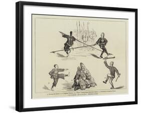 Chinese Military Exercises-null-Framed Giclee Print