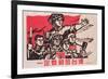 Chinese Military Propaganda Poster, 1960s, Reprinted C.2007-null-Framed Giclee Print