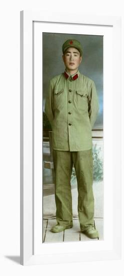 Chinese Military Uniform, 1966-null-Framed Premium Giclee Print