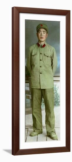 Chinese Military Uniform, 1966-null-Framed Premium Giclee Print