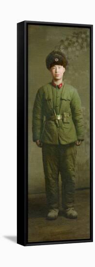 Chinese Military Uniform, 1966-null-Framed Stretched Canvas