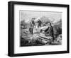 Chinese Miners, California, 19th Century-Gustave Adolphe Chassevent-Bacques-Framed Giclee Print