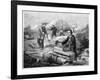 Chinese Miners, California, 19th Century-Gustave Adolphe Chassevent-Bacques-Framed Giclee Print