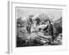 Chinese Miners, California, 19th Century-Gustave Adolphe Chassevent-Bacques-Framed Giclee Print