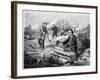 Chinese Miners, California, 19th Century-Gustave Adolphe Chassevent-Bacques-Framed Giclee Print