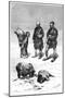 Chinese Miners from the Upper Yangtze Highlands, 1895-Bertrano-Mounted Giclee Print