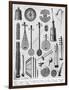 Chinese Musical Instruments-null-Framed Art Print