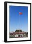 Chinese National Flag Infront of the Gate of Heavenly Peace in Tiananmen Square Beijing China-Christian Kober-Framed Photographic Print