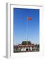 Chinese National Flag Infront of the Gate of Heavenly Peace in Tiananmen Square Beijing China-Christian Kober-Framed Photographic Print