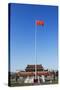 Chinese National Flag Infront of the Gate of Heavenly Peace in Tiananmen Square Beijing China-Christian Kober-Stretched Canvas