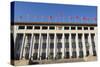 Chinese National Flags on a Government Building Tiananmen Square Beijing China-Christian Kober-Stretched Canvas